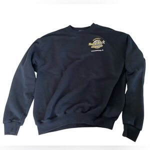 Vintage Hard Rock Black Crew Neck Sweater